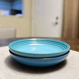 NWT Le Creuset Set of 2 Pasta Bowls